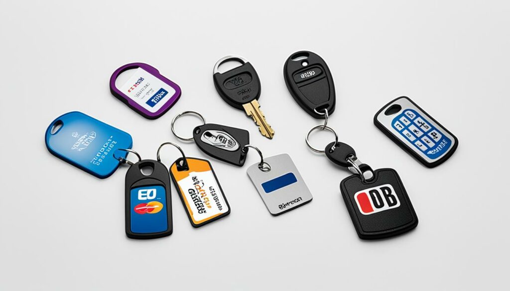 Types of Key Fobs and Key Cards