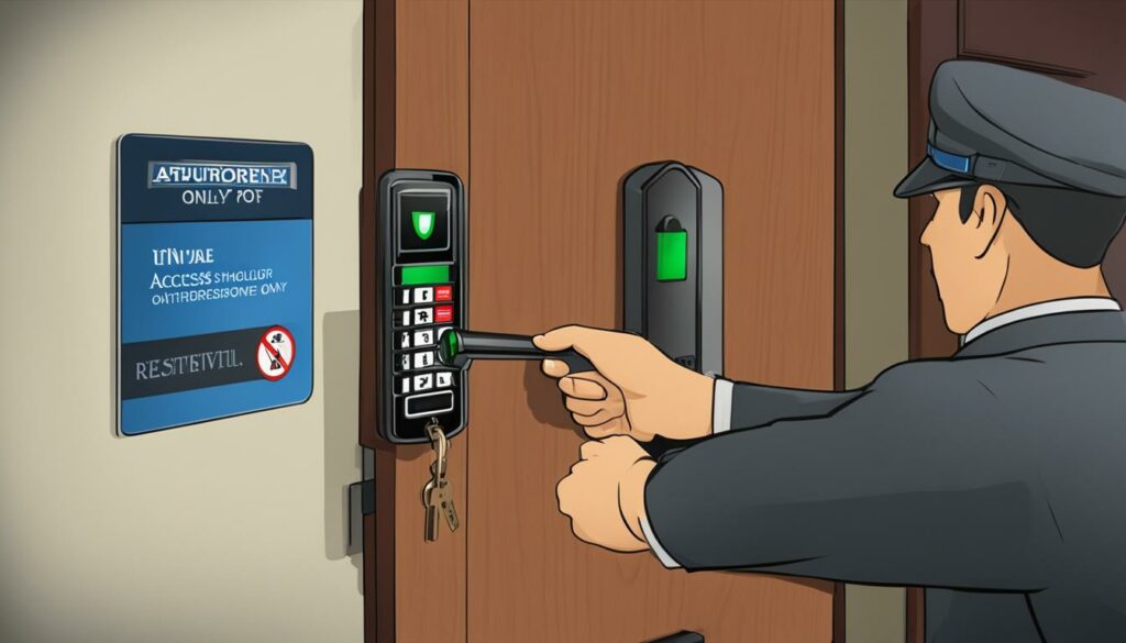 control measures for key fob access